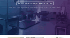 Desktop Screenshot of edinburghpilatescentre.co.uk